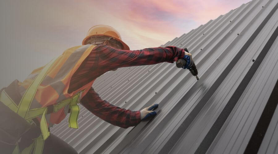 Professional metal roof installation in Salamonia, IN